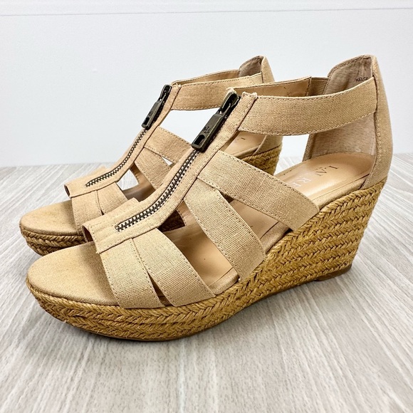 Lauren By Ralph Lauren Womens Kelcie Fabric
Open Toe Casual Espadrille Sandals - Picture 7 of 12